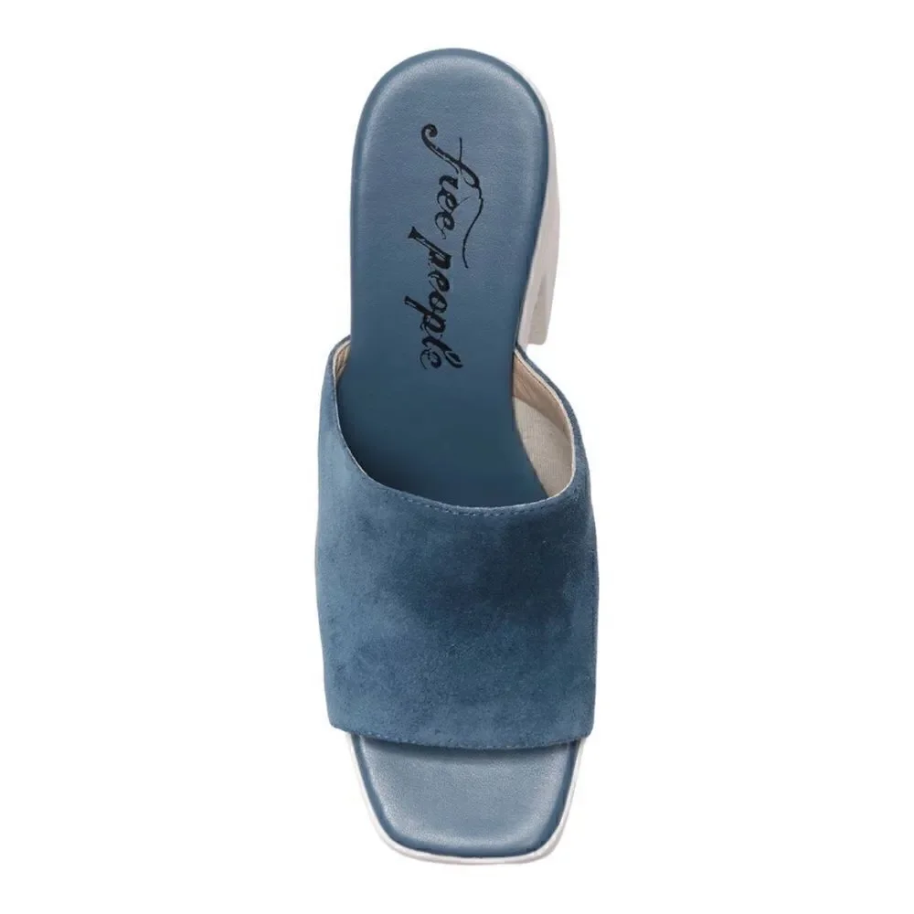 Free People Zoe Platform Sandal 40 EU / 10 M US, WINDING RIVER Combo
